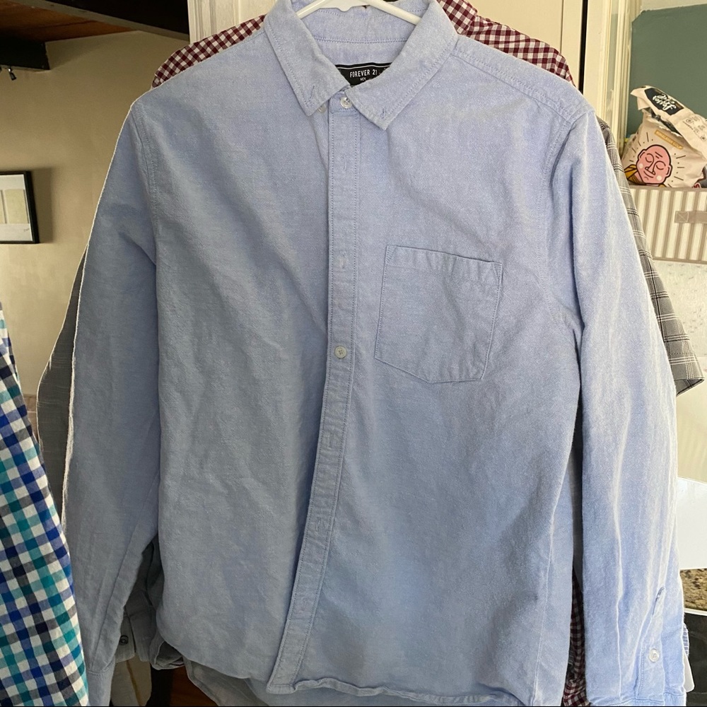 Like new light blue dress shirt